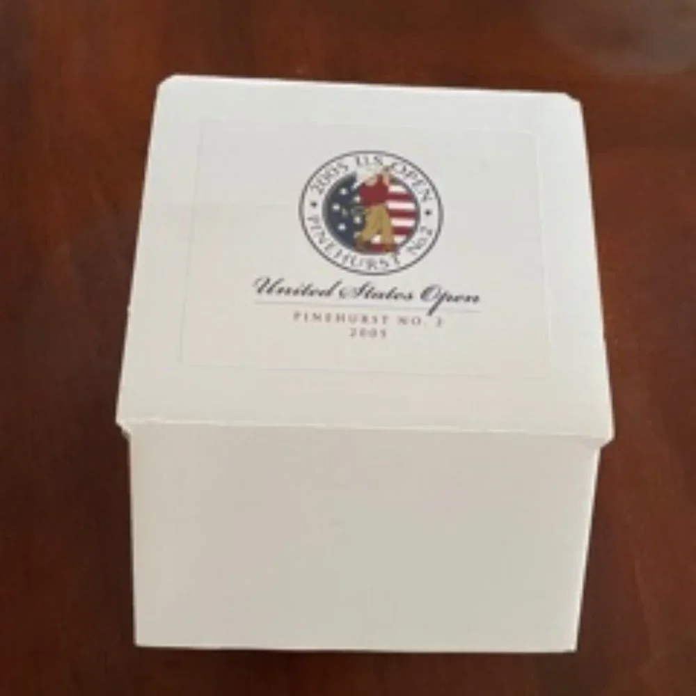 2005 U.S. Open Championship Pinehurst No.2 Commemorative Coaster Set.